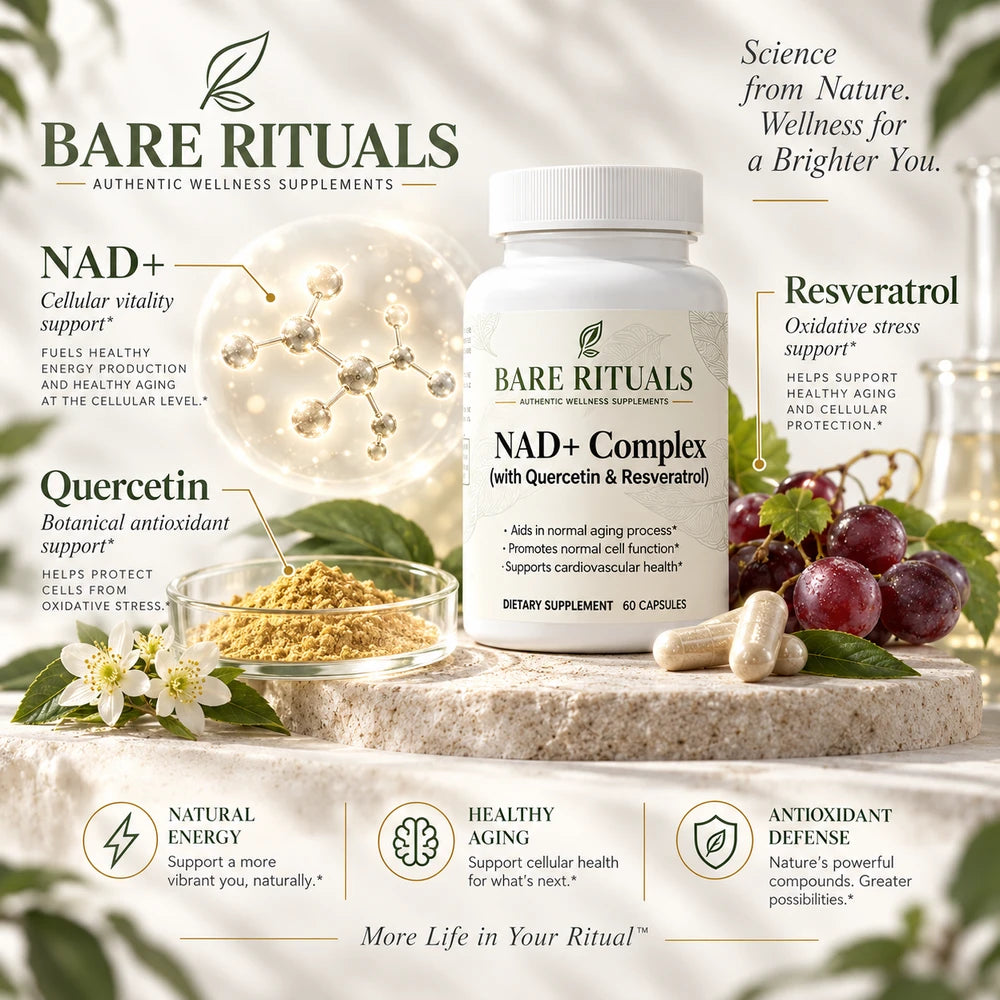 Cellular Renewal NAD+ Complex (with Quercetin & Resveratrol)