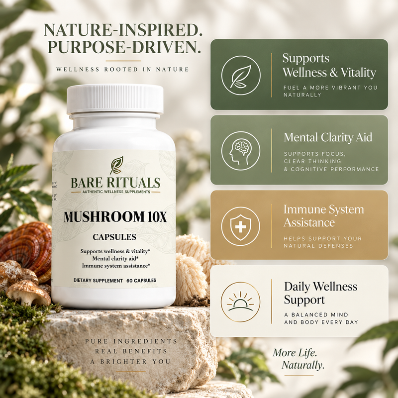 Mushroom Complex 10 X