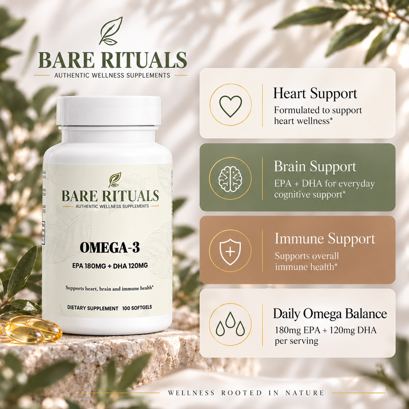 Omega-3 EPA 180mg + DHA 120mg