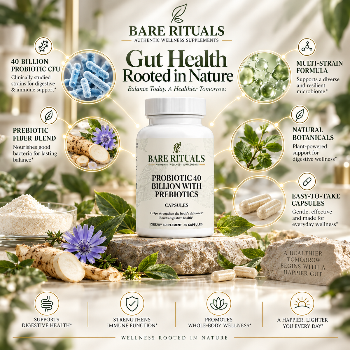 Probiotic 40 Billion with Prebiotics