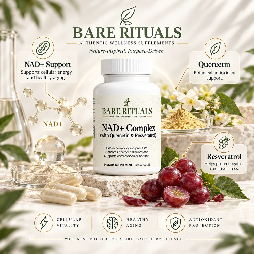 Cellular Renewal NAD+ Complex (with Quercetin & Resveratrol)